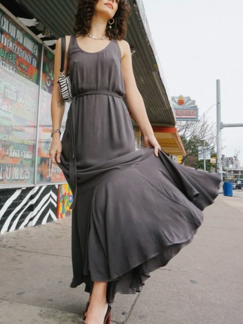 Novella RoyaleThe Constance Dress Boho Maxi XS